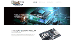 Desktop Screenshot of dualbyte.com.br